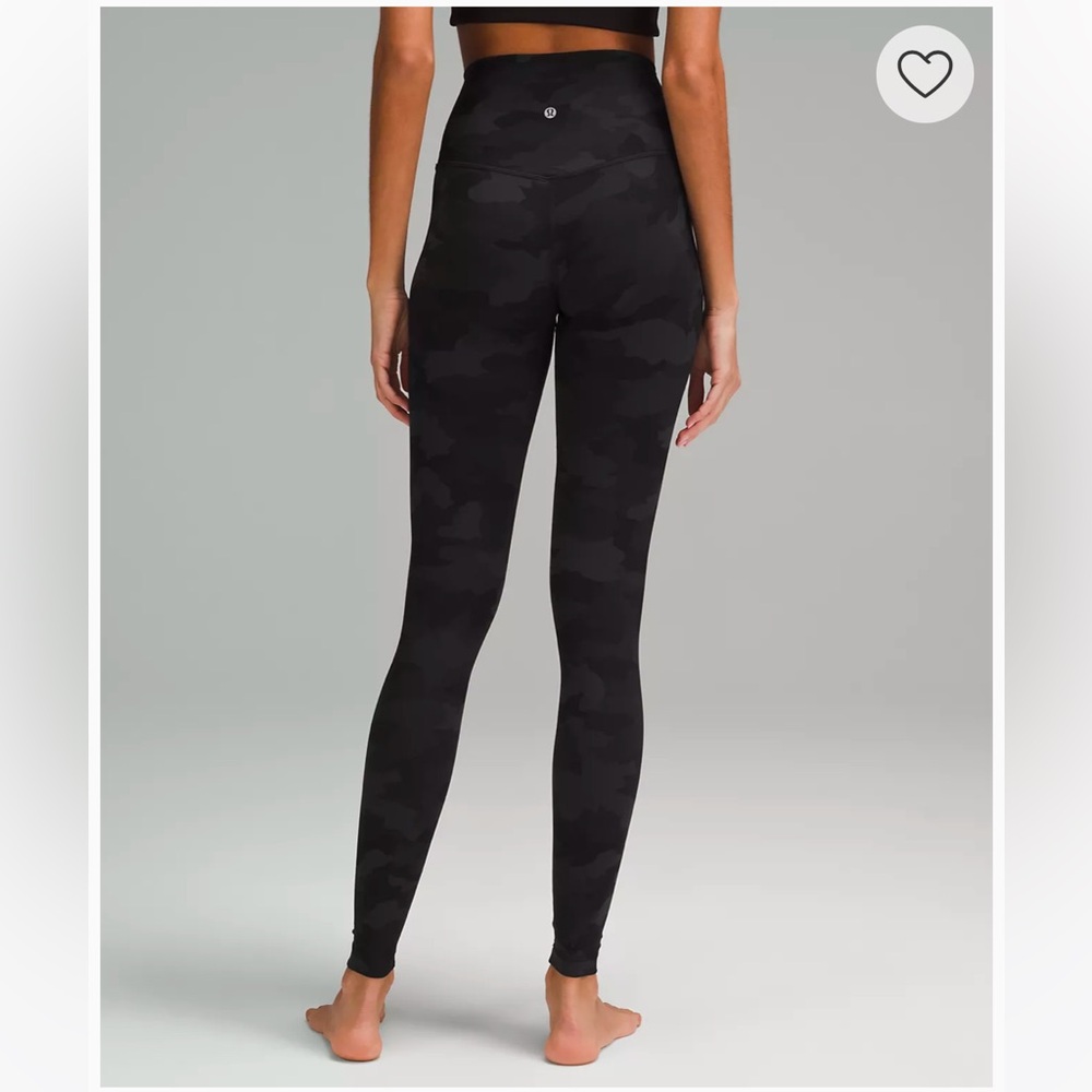 Lululemon Align High-Rise Pant 28” - Size: 8 - Heritage 365 Camo Deep Coal Multi